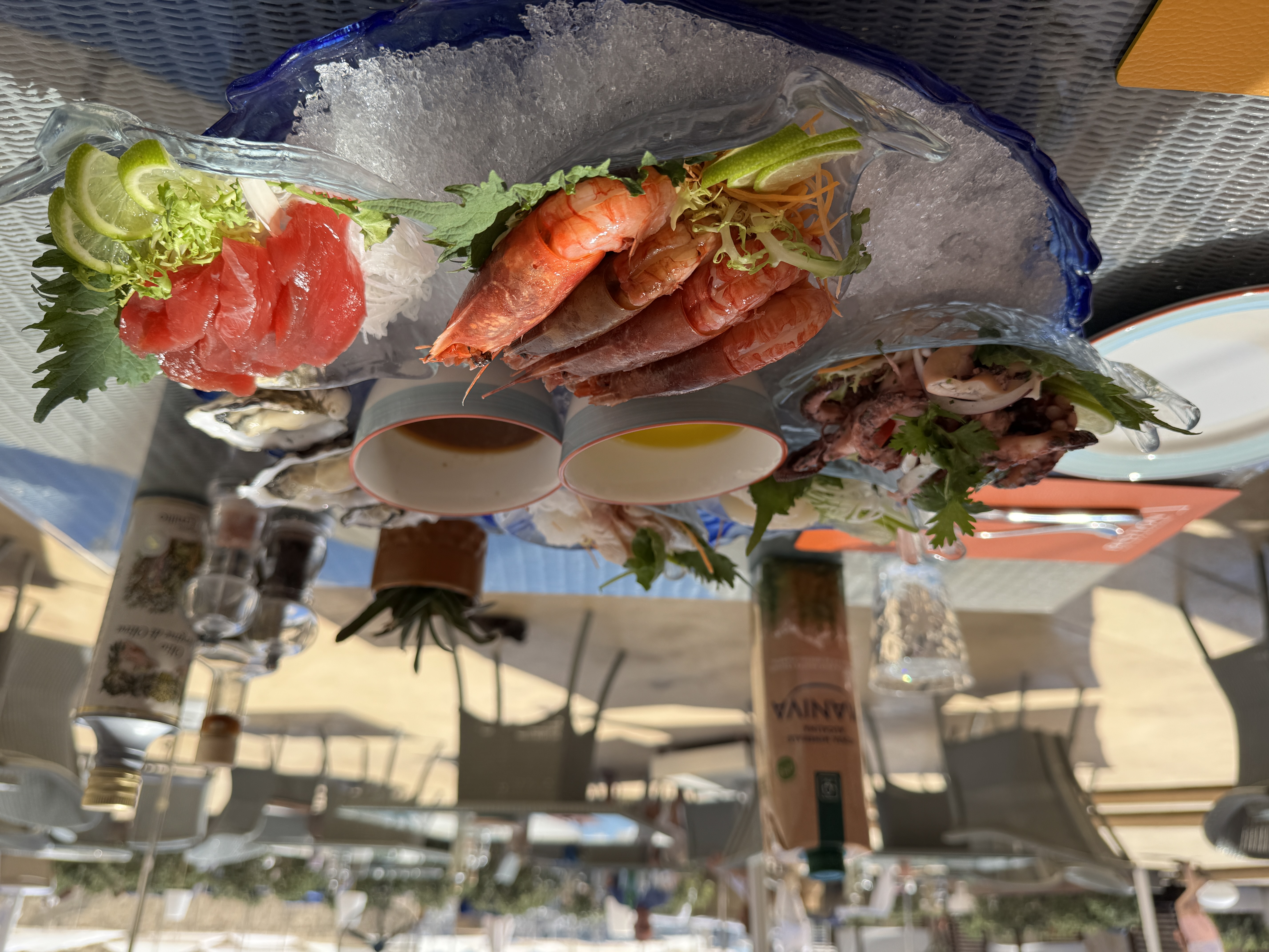 Speisen auf der Terrasse des Phoenicia